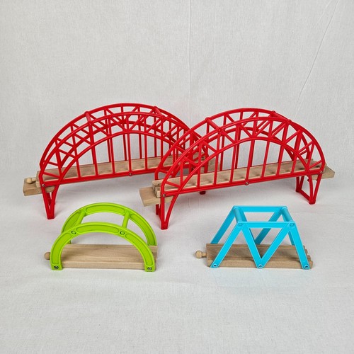 Wooden train track - train, arch