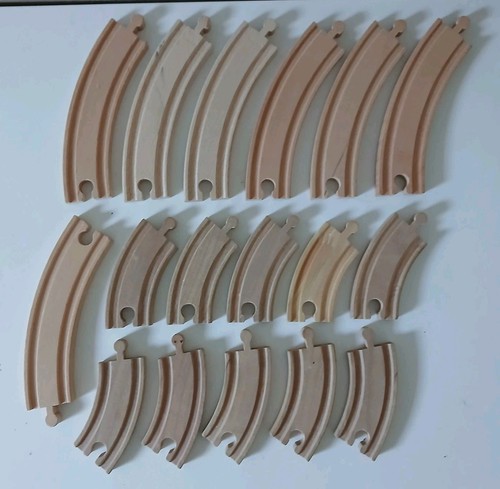 Wooden railway track lot - wooden,
