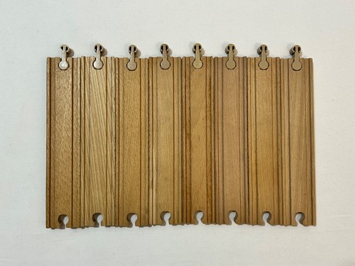 Wooden train track - wooden, x22
