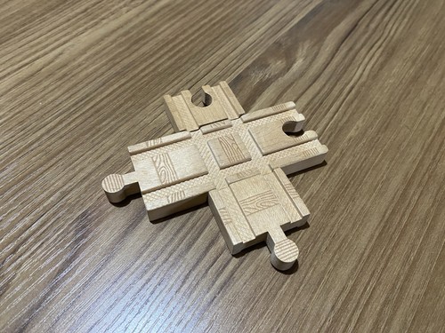 Wooden train track - wooden,