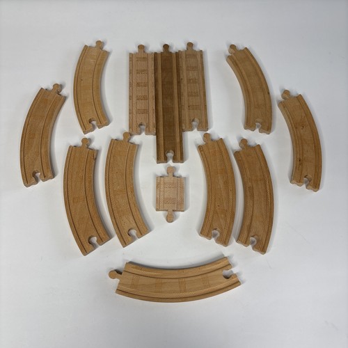 Wooden train track - wooden,