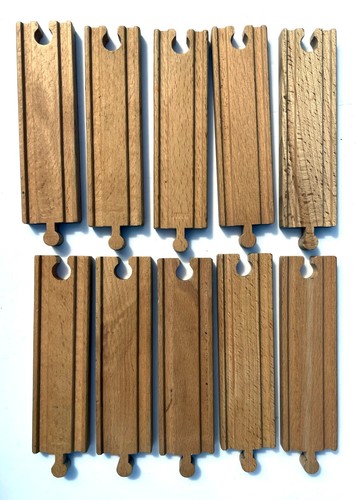10x medium straight wooden - 10x,