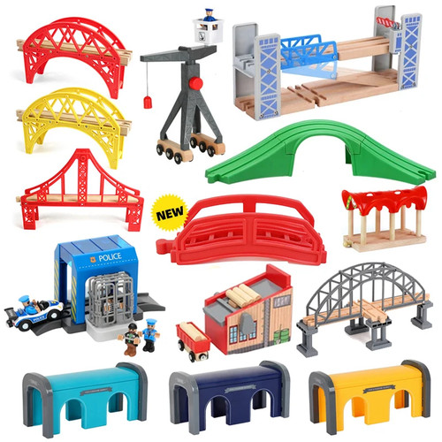 All kinds wooden train - kinds, of