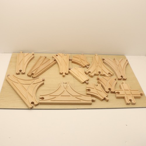 Wooden train track - train, piece