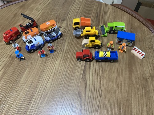 Wooden train track accessories - train,