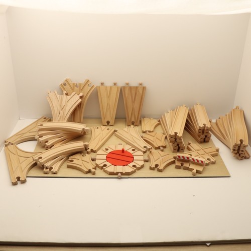Wooden train track piece - track, 45