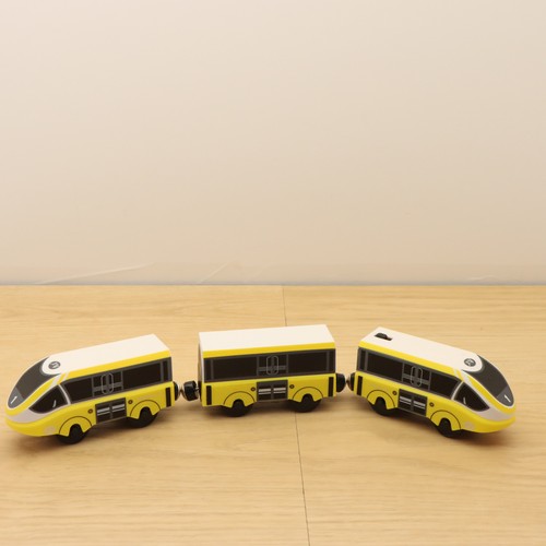 Wooden train track - train,
