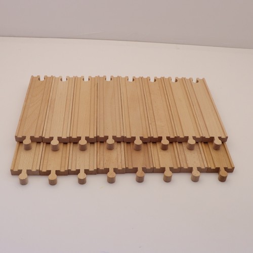 Wooden train track - train,