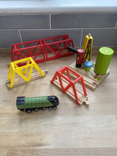 Wooden train track bundle - wooden,