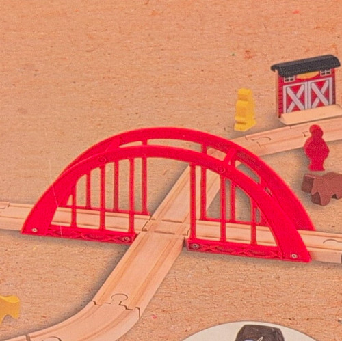 Wooden figure train set - figure,