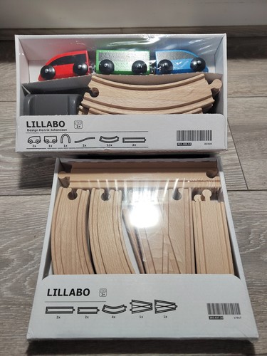 Ikea lillabo wooden train - ikea,