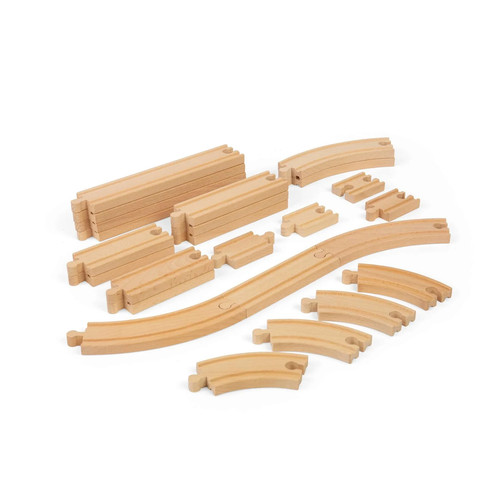 Curves and straights wooden - straights,