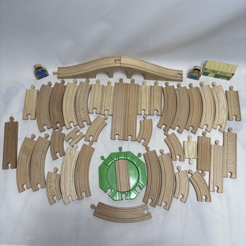 Wooden train track bundle - wooden,
