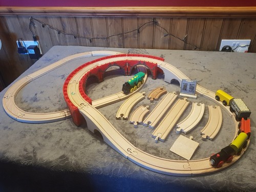 Bundle wooden train - wooden, track