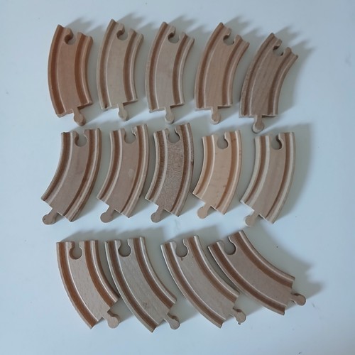 Wooden railway track lot - track,