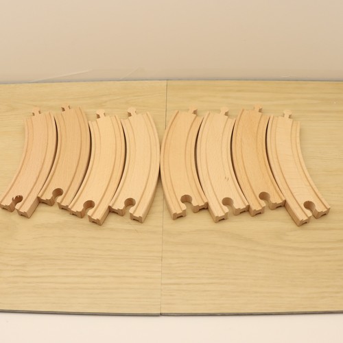 Wooden train track large - train,