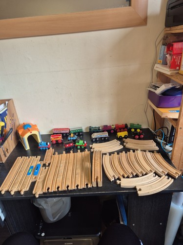 Wooden train set bundle - bundle, 24
