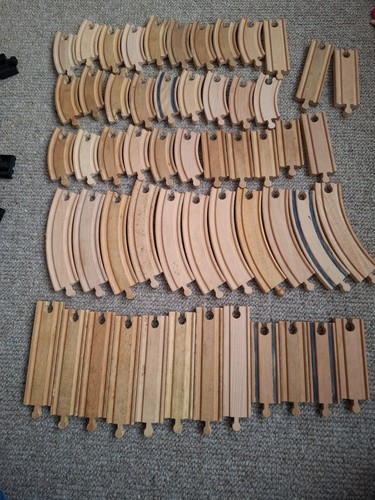 Wooden track train bundle - wooden,